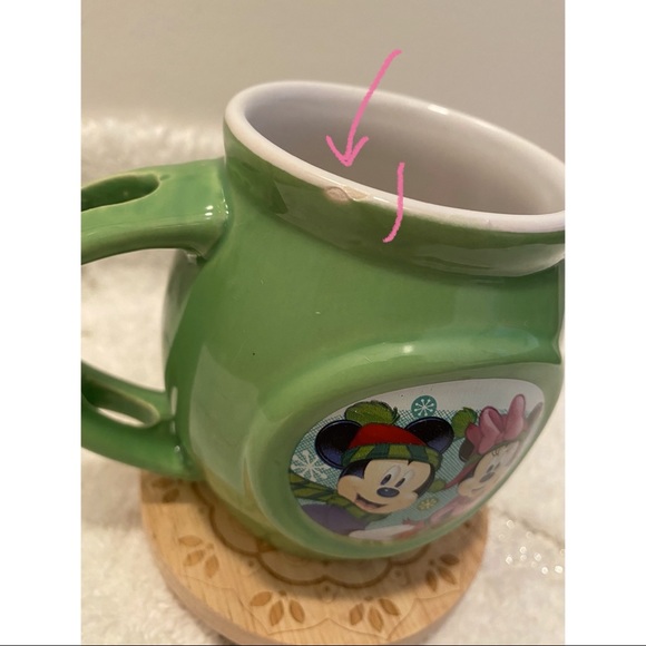 Disney Mickey Minnie Mouse Christmas Holiday Mug - Picture 3 of 6